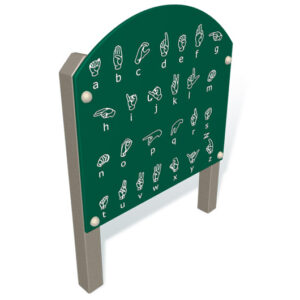 SIGN LANGUAGE PANEL – FREESTANDING